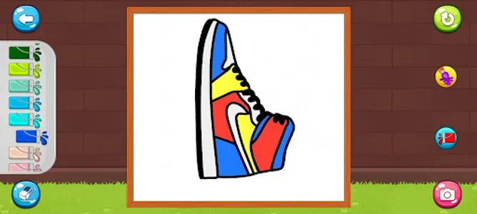 Coloring Book Sneaker Kets screenshot 2