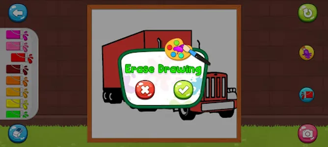 Coloring Trucuk Container screenshot 2