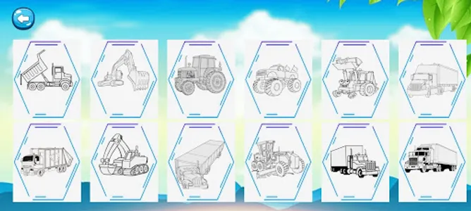 Coloring Trucuk Container screenshot 3