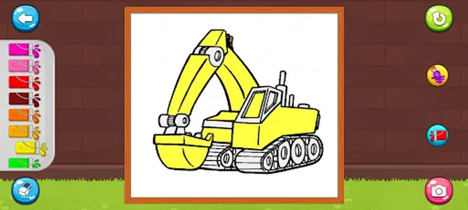 Coloring Trucuk Container screenshot 5