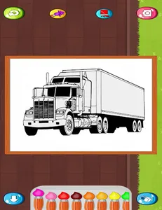 Coloring Trucuk Container screenshot 7