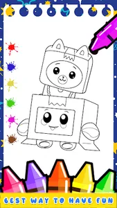 Lankybox - coloring Game screenshot 11