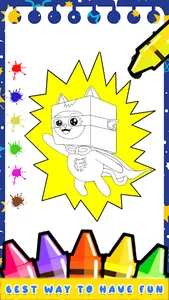 Lankybox - coloring Game screenshot 5