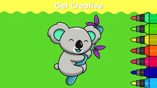 Bleu Koala Coloring Book screenshot 3