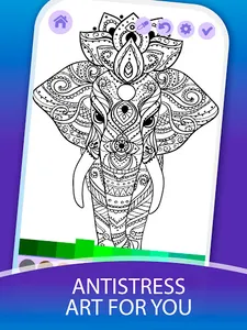 Antistress Adult Coloring Book screenshot 3