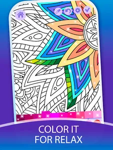 Antistress Adult Coloring Book screenshot 6