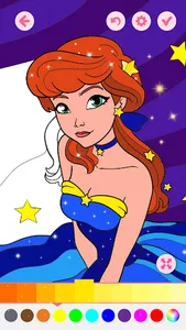 Girls Princess Coloring Book screenshot 14