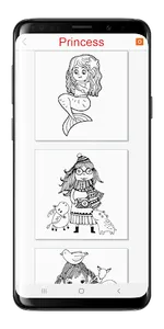 Princess Coloring Book 2022 screenshot 0