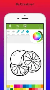 Fruit Vegetable Coloring Book screenshot 0