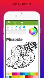 Fruit Vegetable Coloring Book screenshot 14