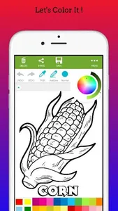 Fruit Vegetable Coloring Book screenshot 4
