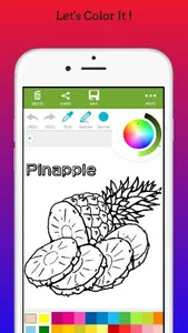 Fruit Vegetable Coloring Book screenshot 5