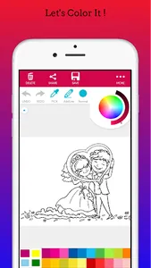 Romantic Love Coloring Book screenshot 10