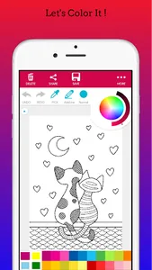 Romantic Love Coloring Book screenshot 11