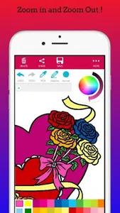 Romantic Love Coloring Book screenshot 2