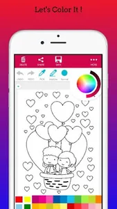 Romantic Love Coloring Book screenshot 3