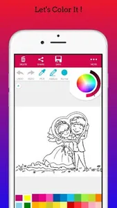 Romantic Love Coloring Book screenshot 6