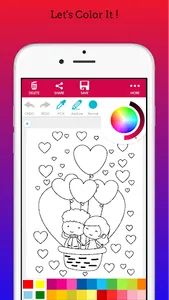 Romantic Love Coloring Book screenshot 8