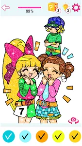 Anime Manga Color By Number screenshot 1