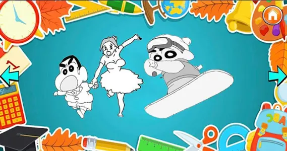 Game Coloring Book shene draw screenshot 2