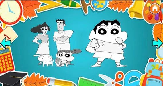 Game Coloring Book shene draw screenshot 3