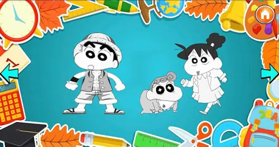 Game Coloring Book shene draw screenshot 4