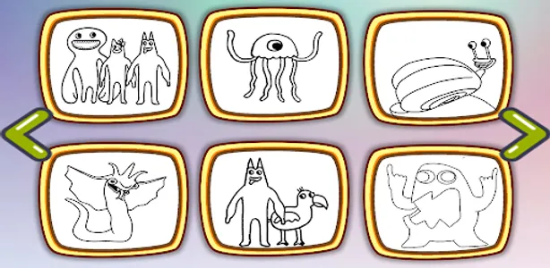 GARTEN OF BANBAN 3 COLORING screenshot 1