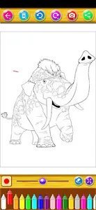 croods Coloring Book screenshot 0