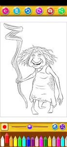 croods Coloring Book screenshot 1