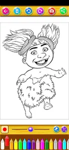 croods Coloring Book screenshot 2