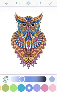 Owl Coloring Book - Pages screenshot 10