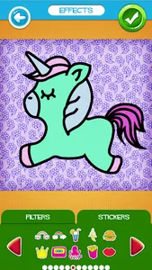 Unicorn Coloring Pages screenshot 11