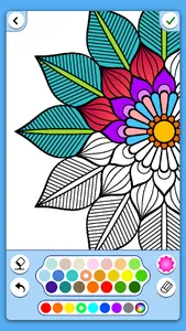 Mandala coloring book adults screenshot 0