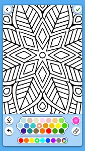 Mandala coloring book adults screenshot 3