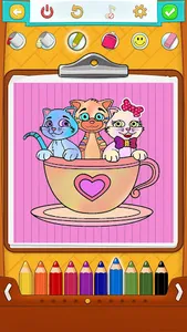 Cat Coloring Pages screenshot 1