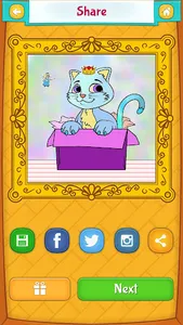 Cat Coloring Pages screenshot 13