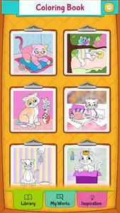 Cat Coloring Pages screenshot 14