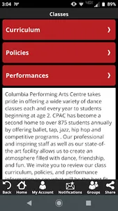 Columbia Performing Arts Centr screenshot 2
