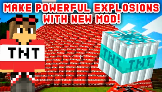 TNT Mod Minecraft screenshot 1