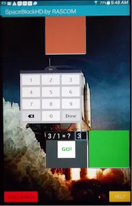 SpaceBlockHD Math Puzzle Fun! screenshot 3