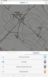 الخارطة الصحية الأردنية screenshot 15