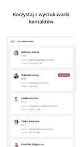 Comarch HRM screenshot 5