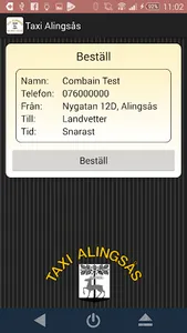 Taxi Alingsås screenshot 1