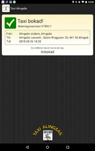 Taxi Alingsås screenshot 5