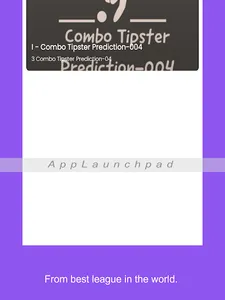Combo Tipster Prediction-04 screenshot 10