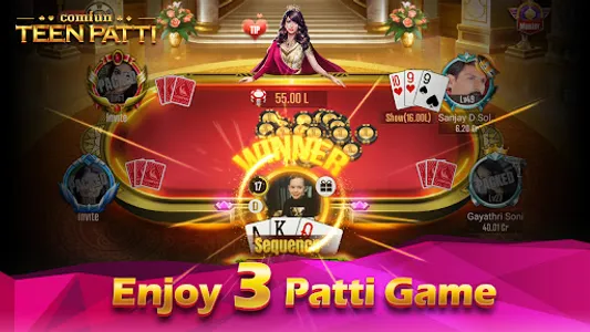 Teen Patti Comfun Card Online screenshot 3