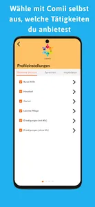 Comii für Alltagshelfer screenshot 3