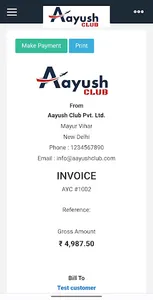 Aayush Club screenshot 5