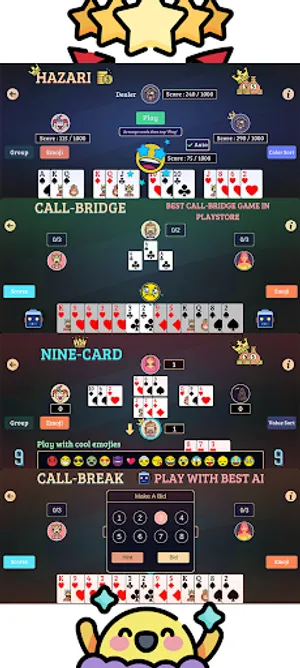Card Games : Hazari And More screenshot 0