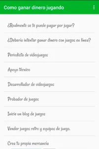 Como ganar dinero jugando - Gu screenshot 0